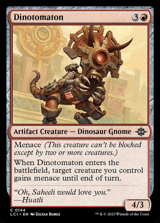 Dinotomaton Foil