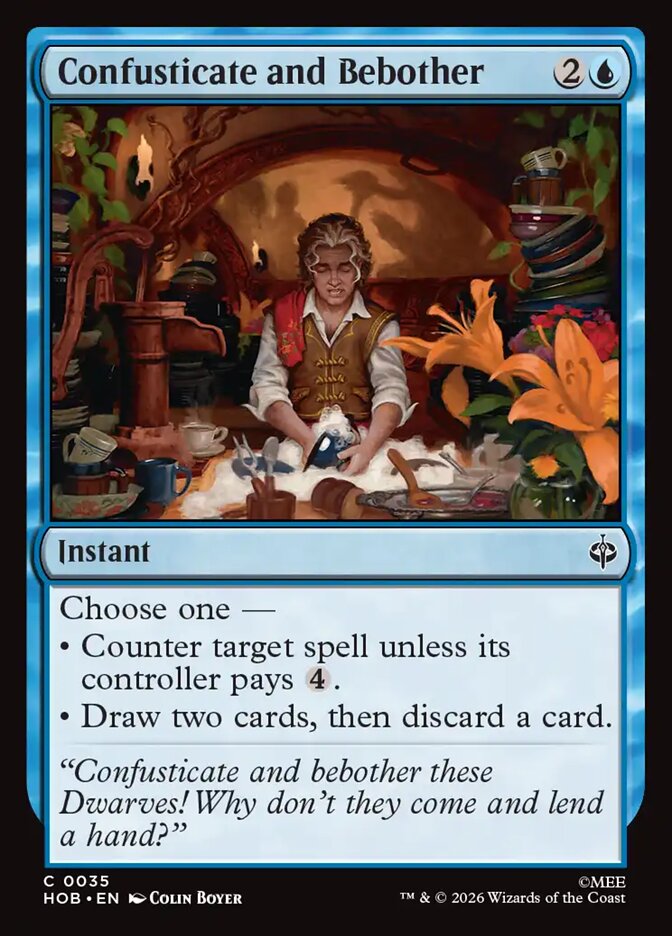Confusticate and Bebother Foil