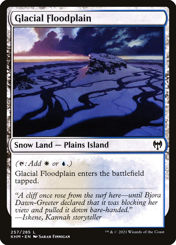 Glacial Floodplain Foil