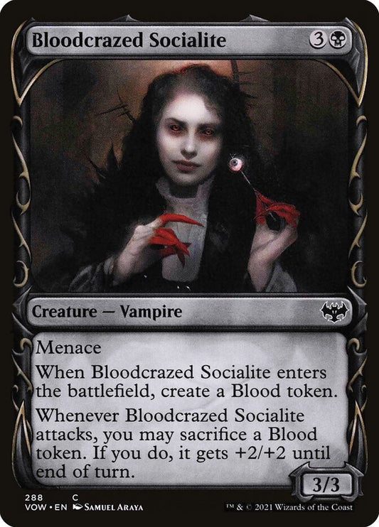 Bloodcrazed Socialite Showcase Foil