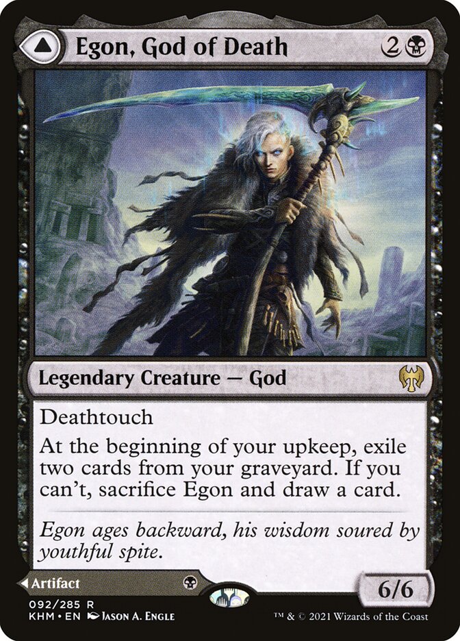 Egon, God of Death // Throne of Death Foil