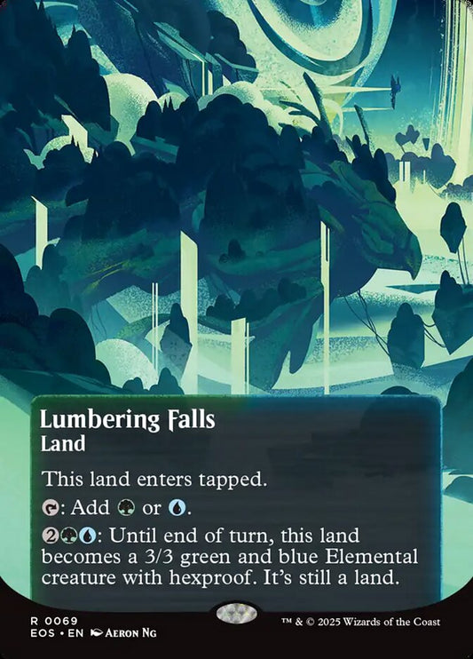 Lumbering Falls Poster Stellar Sights