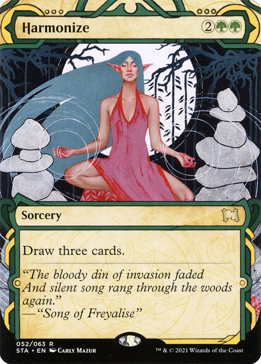 Harmonize Foil Etched