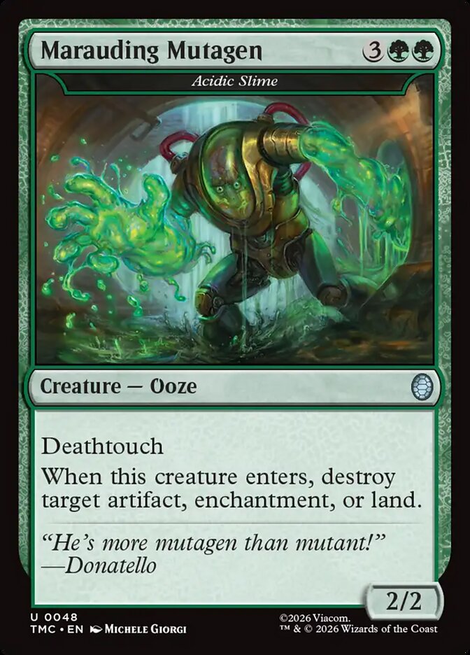 Acidic Slime Surge Foil