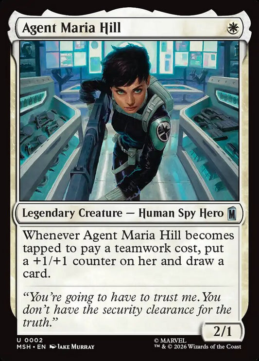Agent Maria Hill Foil