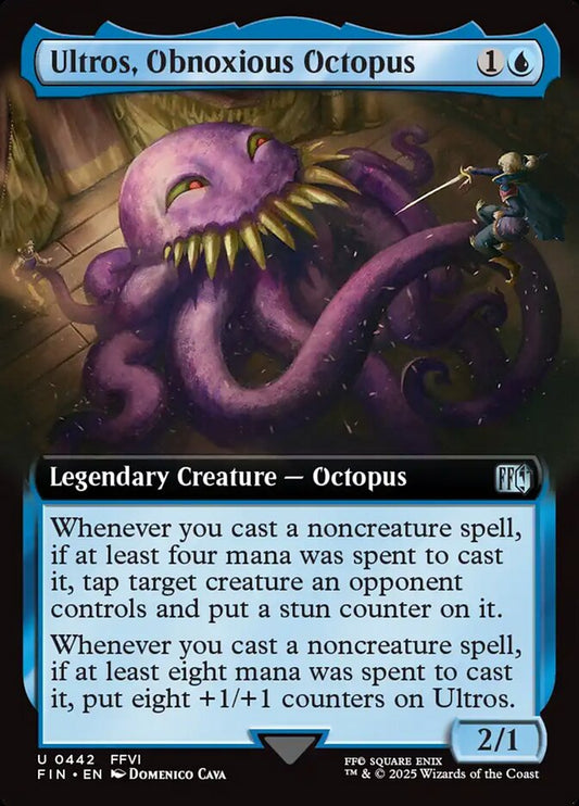 Ultros, Obnoxious Octopus Extended Art