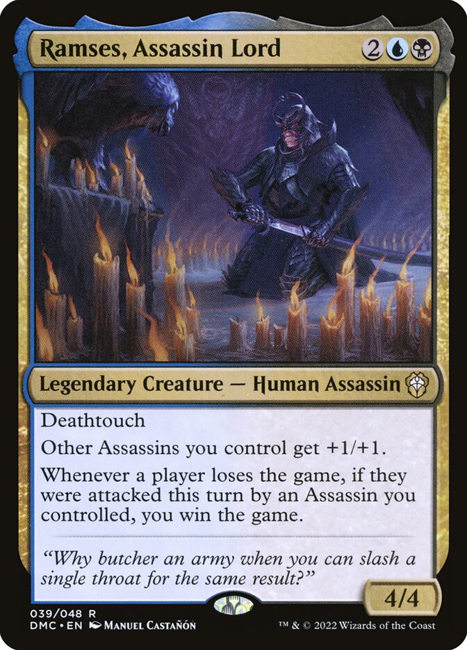 Ramses, Assassin Lord Foil