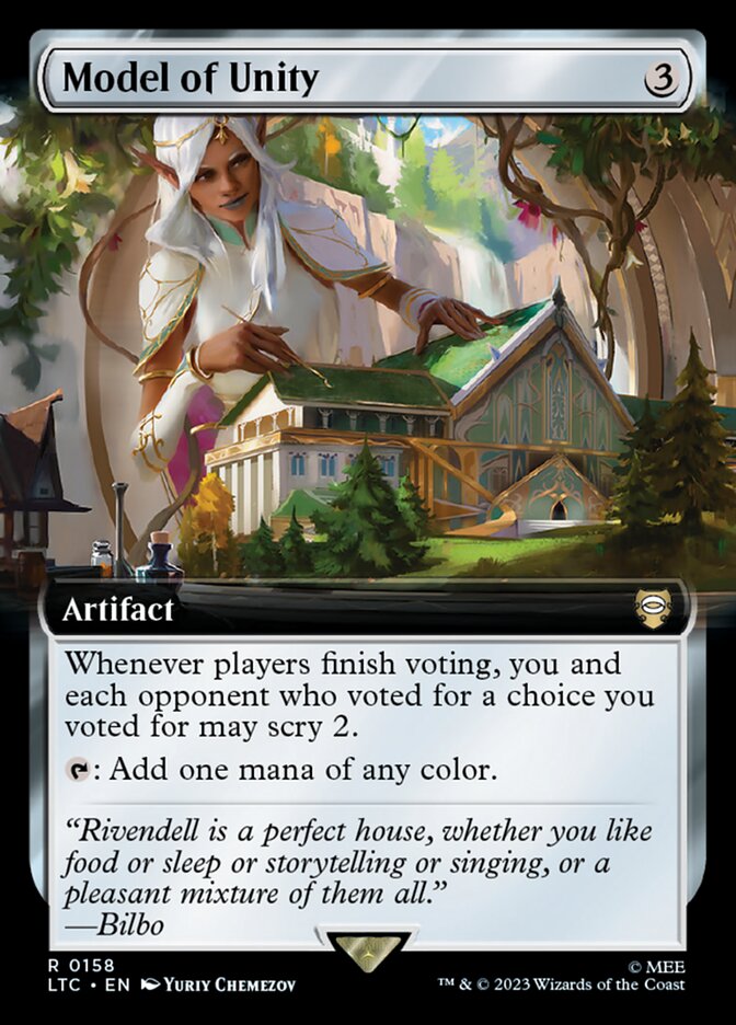 Model of Unity Extended Art