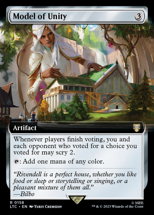 Model of Unity Extended Art