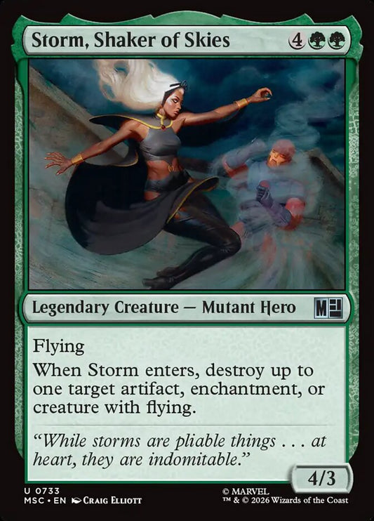 Storm, Shaker of Skies Foil