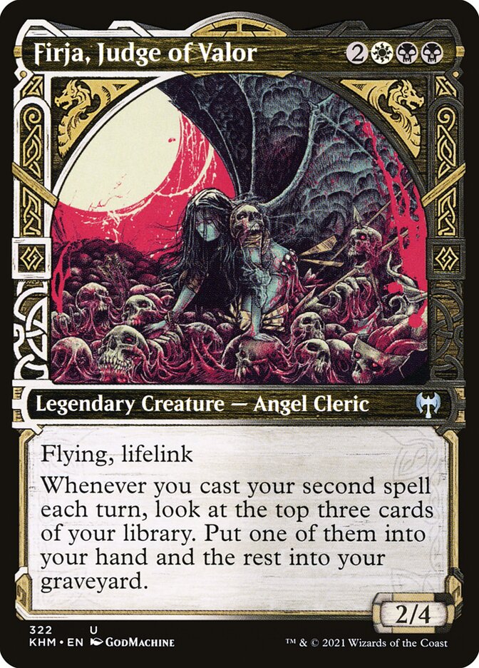 Firja, Judge of Valor Showcase Foil