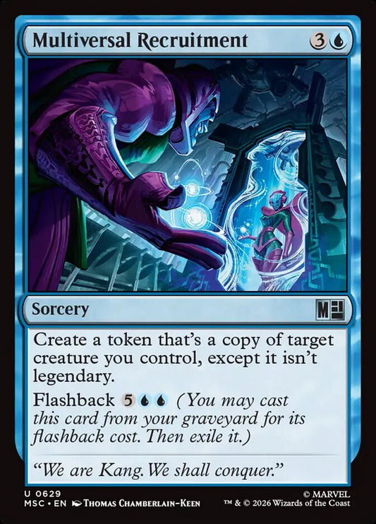 Multiversal Recruitment Foil