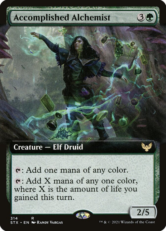 Accomplished Alchemist Extended Art Foil