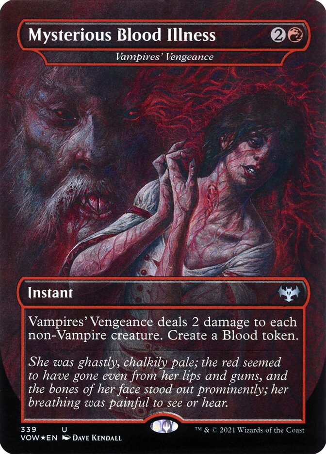 Vampires' Vengeance Borderless Foil
