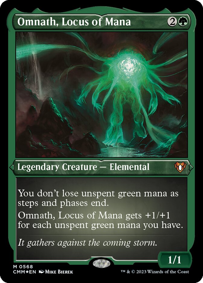 Omnath, Locus of Mana Etched Foil