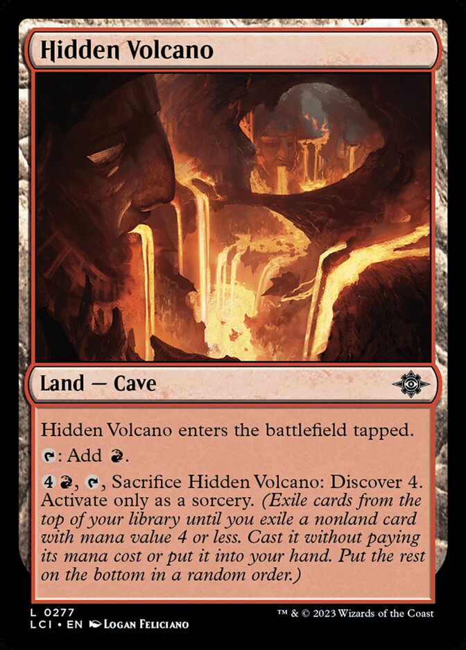 Hidden Volcano Foil