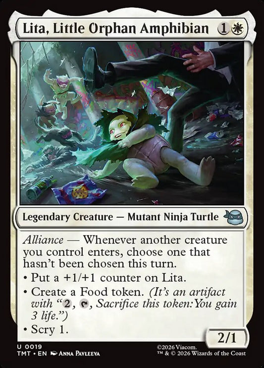 Lita, Little Orphan Amphibian Foil