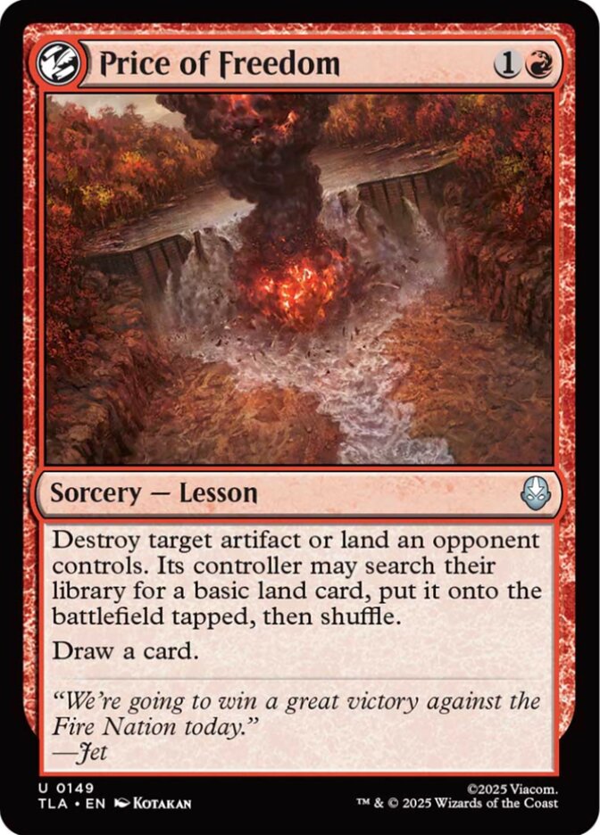 Price of Freedom Foil