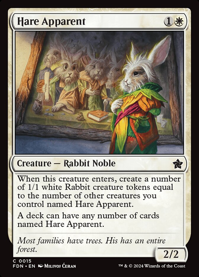 Hare Apparent Foil