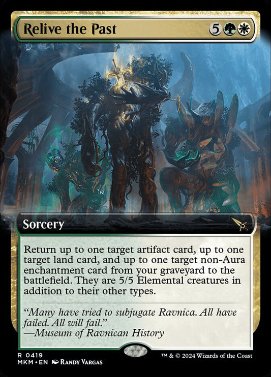 Relive the Past Extended Art Foil
