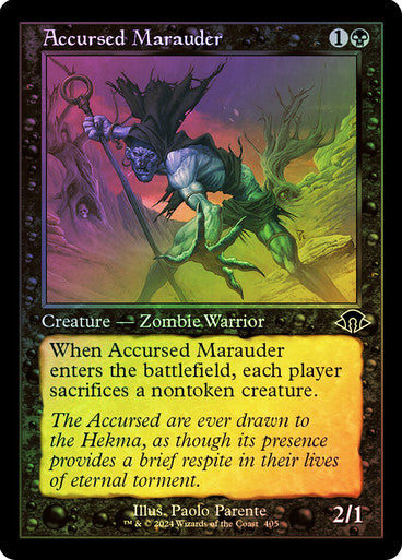Accursed Marauder Retro Frame Foil