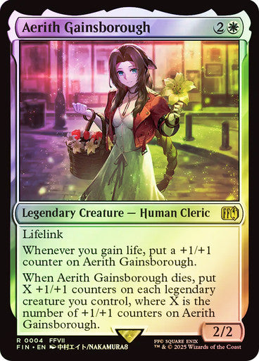 Aerith Gainsborough Foil