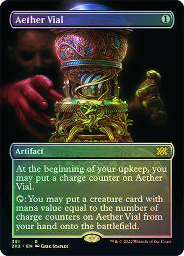 Aether Vial Borderless Foil