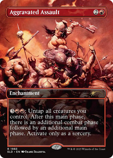 Aggravated Assault Secret Lair Borderless