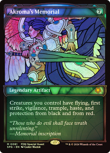 Akroma's Memorial Special Guest Foil
