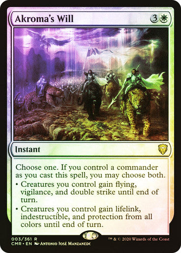 Akroma's Will Foil
