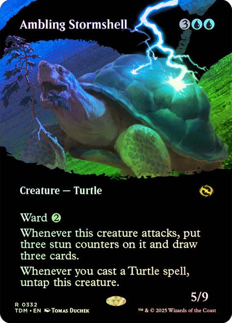 Ambling Stormshell Bordesrless Foil