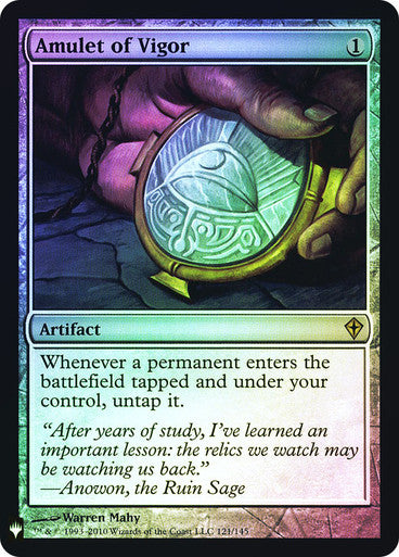 Amulet of Vigor Foil