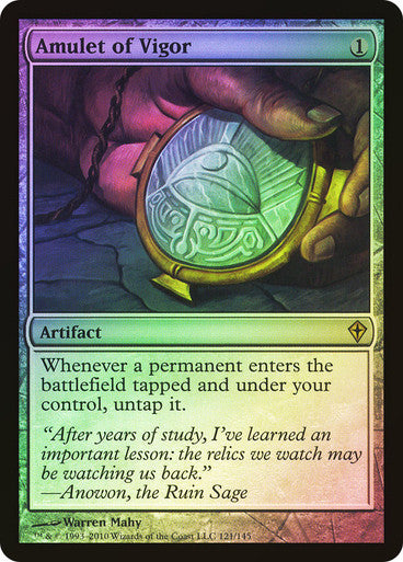 Amulet of Vigor Foil