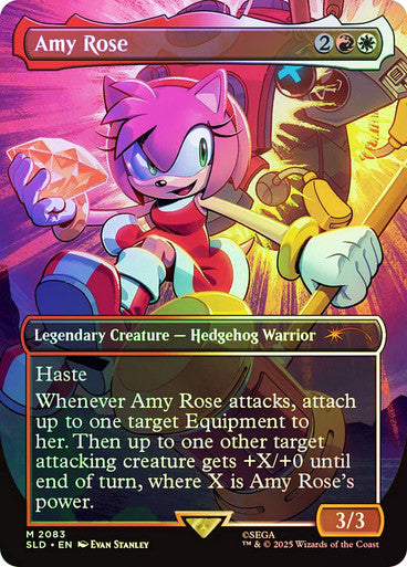 Amy Rose Secret Lair Foil