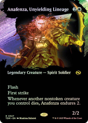 Anafenza, Unyielding Lineage Borderless Foil