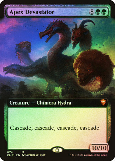 Apex Devastator Extended Art Foil