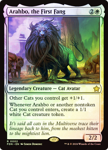 Arahbo, the First Fang Foil