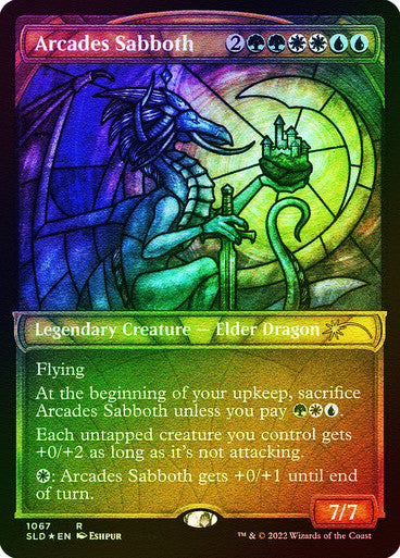 Arcades Sabboth Secret Lair Foil Textured