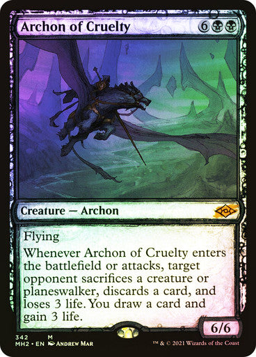 Archon of Cruelty Showcase Foil