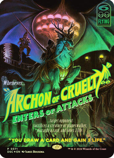 Archon of Cruelty Borderless Foil