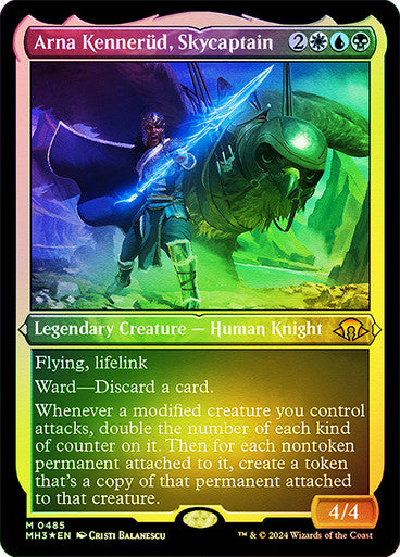 Arna Kennerüd, Skycaptain Etched Foil