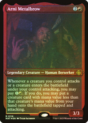 Arni Metalbrow Etched Foil