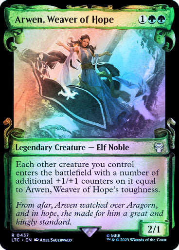 Arwen, Weaver of Hope Showcase Foil