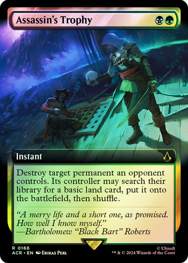 Assassin's Trophy Extended Art Foil