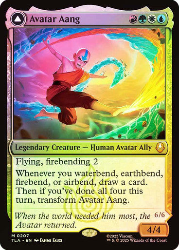 Avatar Aang // Aang, Master of Elements Foil