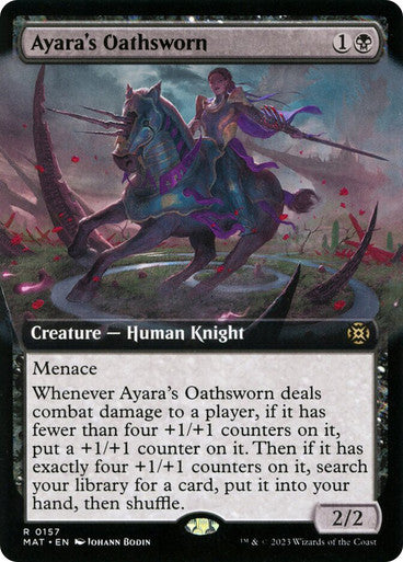 Ayara's Oathsworn Extended Art