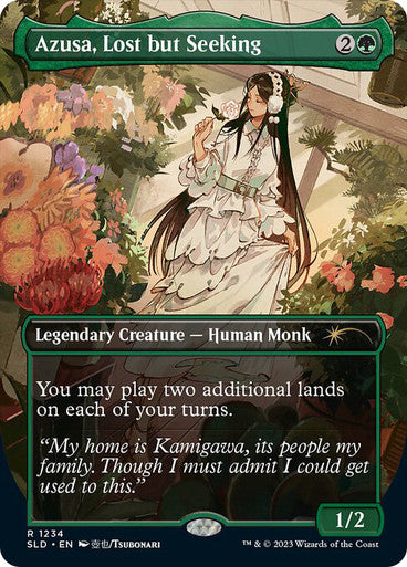 Azusa, Lost but Seeking Secret Lair Borderless