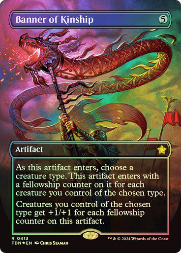 Banner of Kinship Borderless Foil