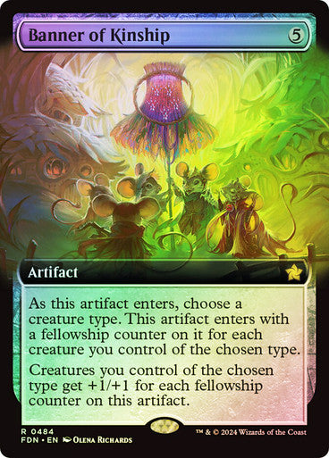 Banner of Kinship Extended Art Foil