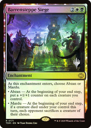 Barrensteppe Siege Foil